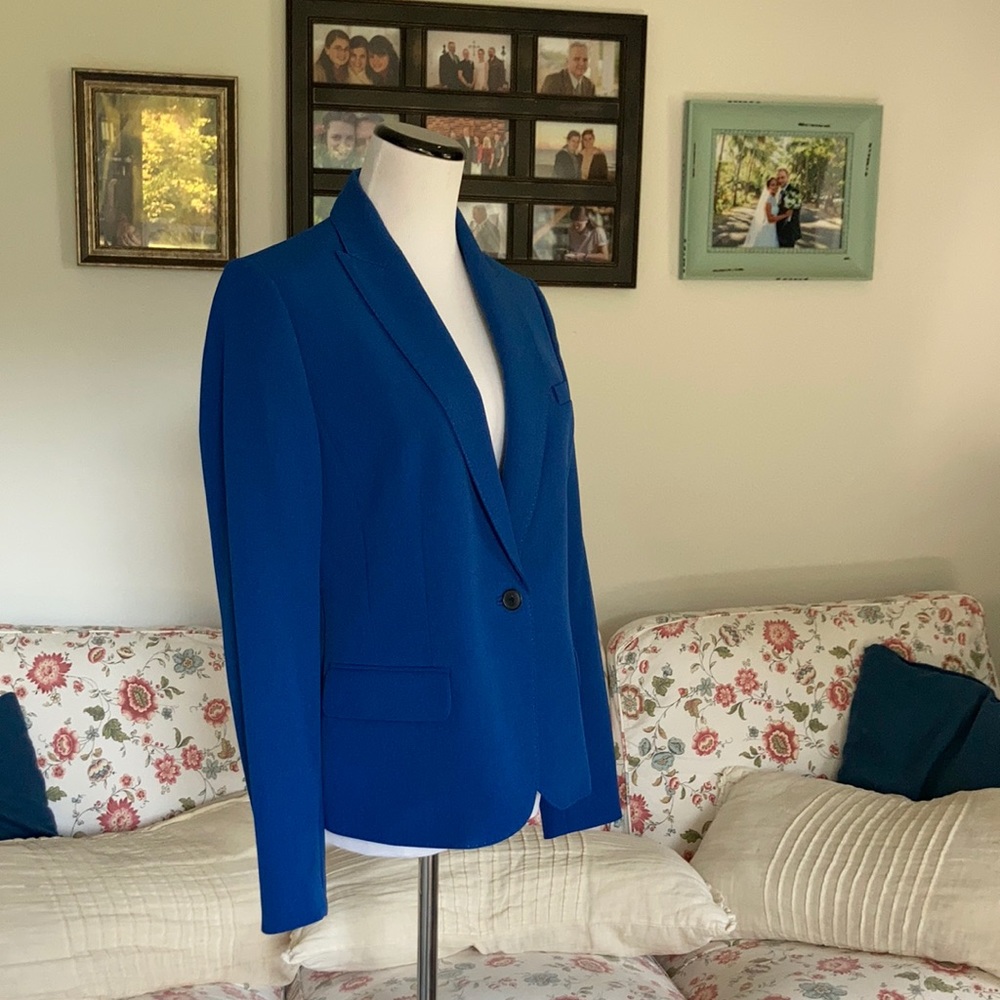 Anne Klein Blue Blazer, Size 6